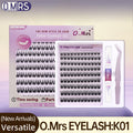 O.Mrs K01 Lash Kit — 108 Clusters, 10–16 mm