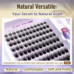 O.Mrs K05 Lash Kit — 108 Clusters, 10–16 mm