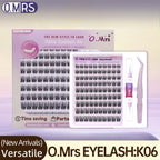 O.Mrs K06 Lash Kit — 100 Clusters, 10–16 mm
